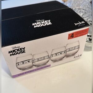 Disney Mickey Mouse JoyJolt Glass Set of 3